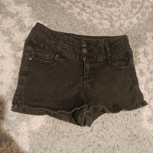 Blue spice black shorts sz 5